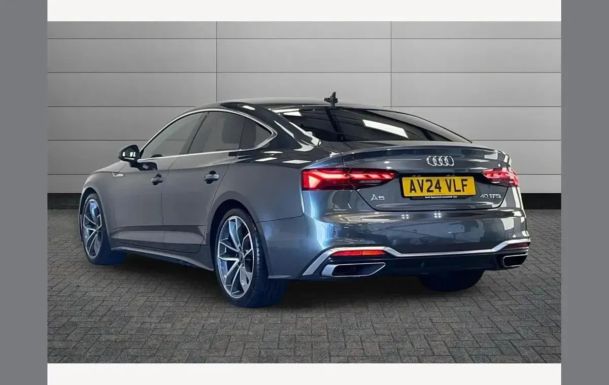 Used Audi A5 S-Line 200 HP (147 kW) 2024 Grey Hatchback