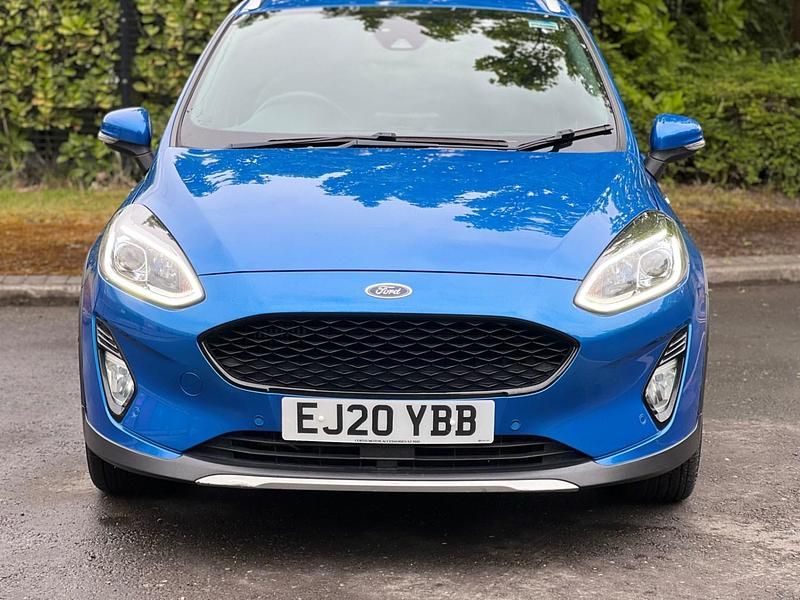 Used Ford Fiesta Active X 2020 Blue Hatchback