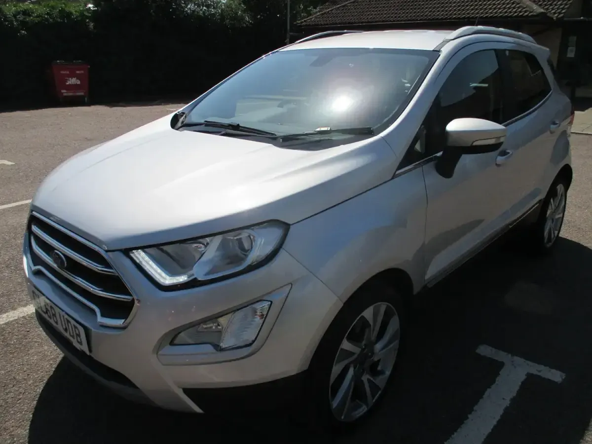 Used Ford Ecosport Titanium 125 HP (91 kW) 2018 Silver SUV