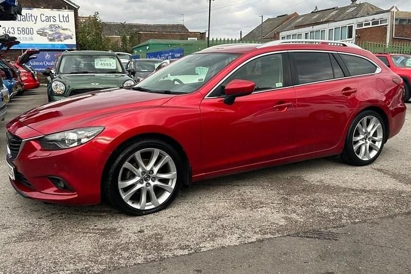 Red Used 2013 Mazda 6 Inclusive Estate | £3,895 (Fair price) - Image 1/1