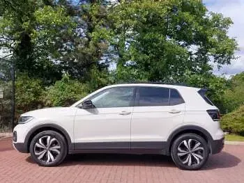 Used VW T-Cross Black Edition 110 HP (80 kW) 2024 Grey SUV