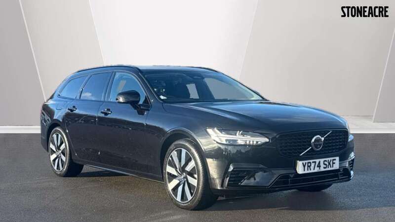 Black Used 2024 Volvo V90 R-Design Estate | £45,999 - Image 1/4
