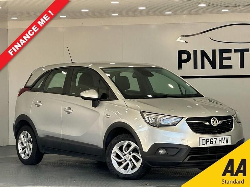 Silver Used 2018 Vauxhall Crossland X S SUV | £7,999 (Fair price) - Image 1/3