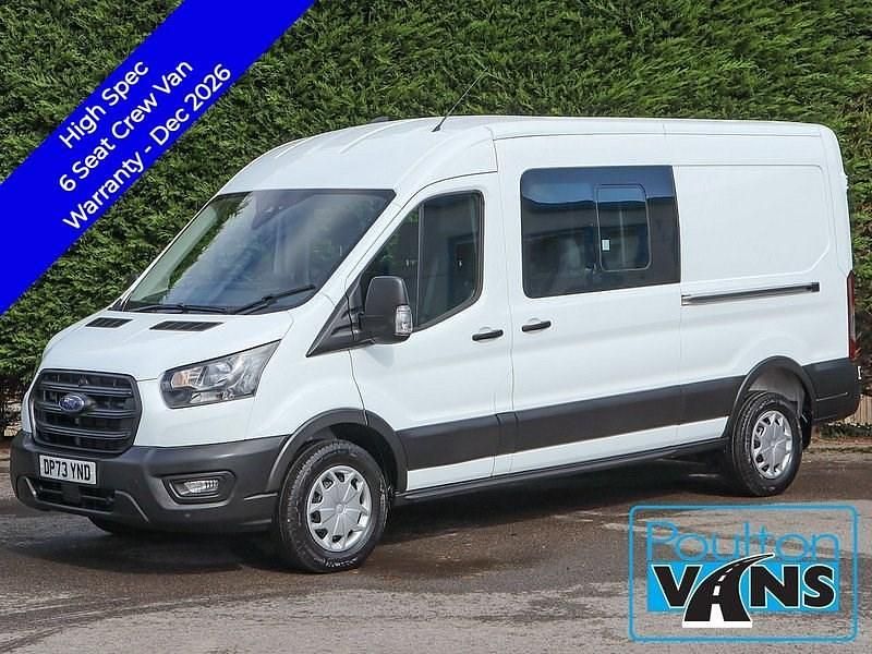 Used Ford Transit Trend 130 HP (95 kW) 2024 White Van