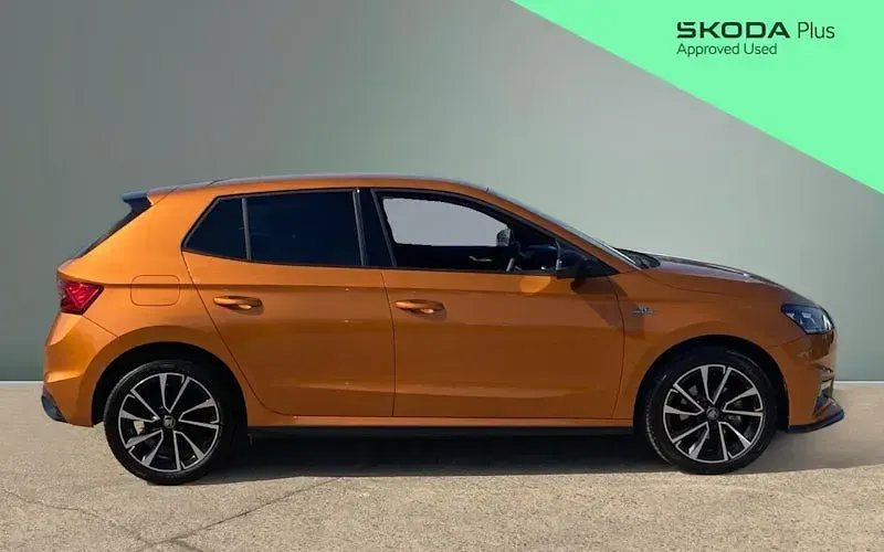 Used Skoda Fabia Monte Carlo 116 HP (85 kW) 2025 Orange Hatchback