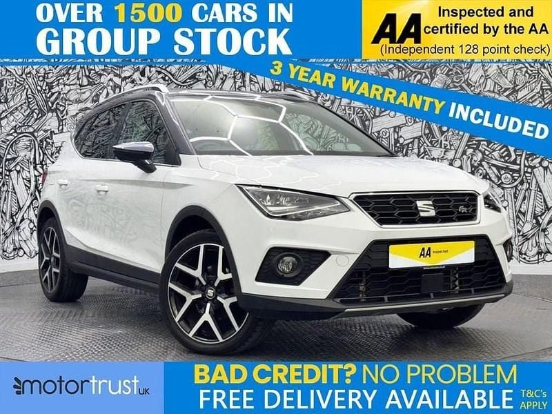 White Used 2021 Seat Arona FR SUV | £14,795 (Fair price) - Image 1/2