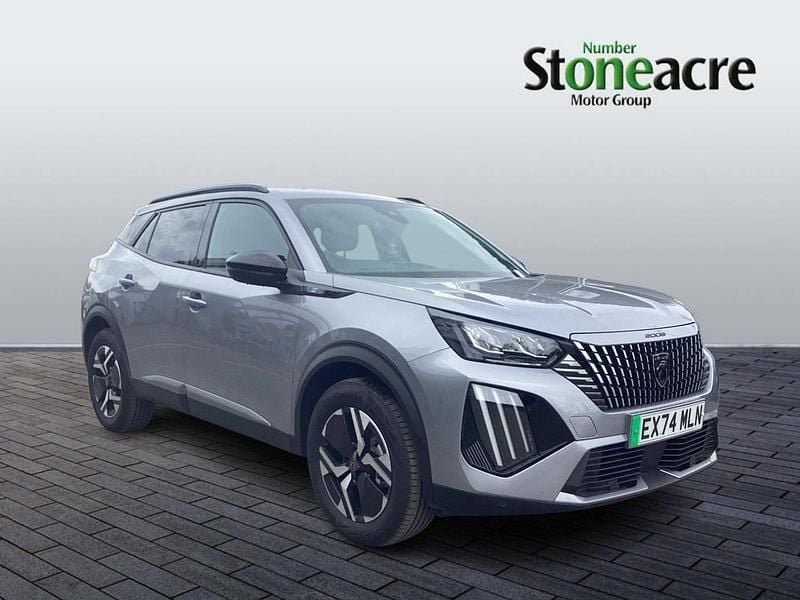 Grey Used 2024 Peugeot e-2008 Allure SUV | £17,995 (Fair price) - Image 1/4