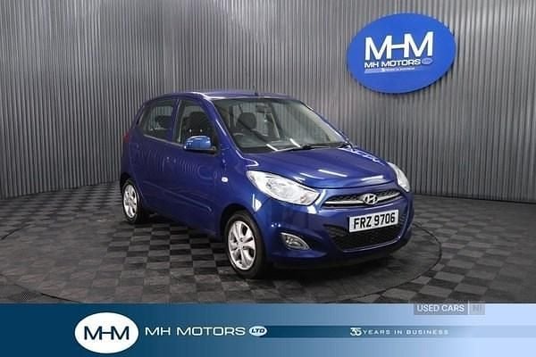 Blue Used 2013 Hyundai i10 Active Hatchback | £3,795 (Fair price) - Image 1/4