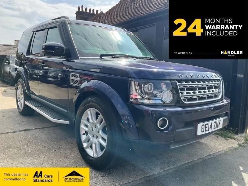 Blue Used 2014 Land Rover Discovery 4 HSE SUV | £14,490 (Good price) - Image 1/2