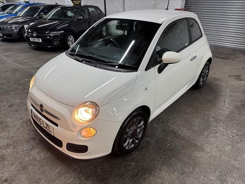 Used Fiat 500 S 69 HP (50 kW) 2015 White Hatchback