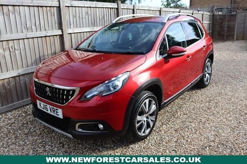 Red Used 2016 Peugeot 2008 Allure SUV | £7,297 (Fair price) - Image 1/4