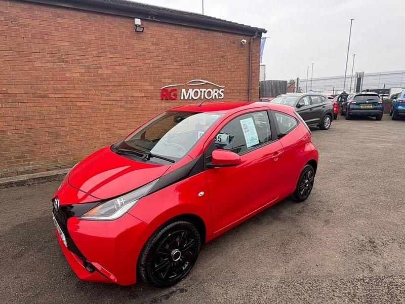 Red Used 2017 Toyota Aygo X-play Hatchback | £3,795 (Fair price) - Image 1/4