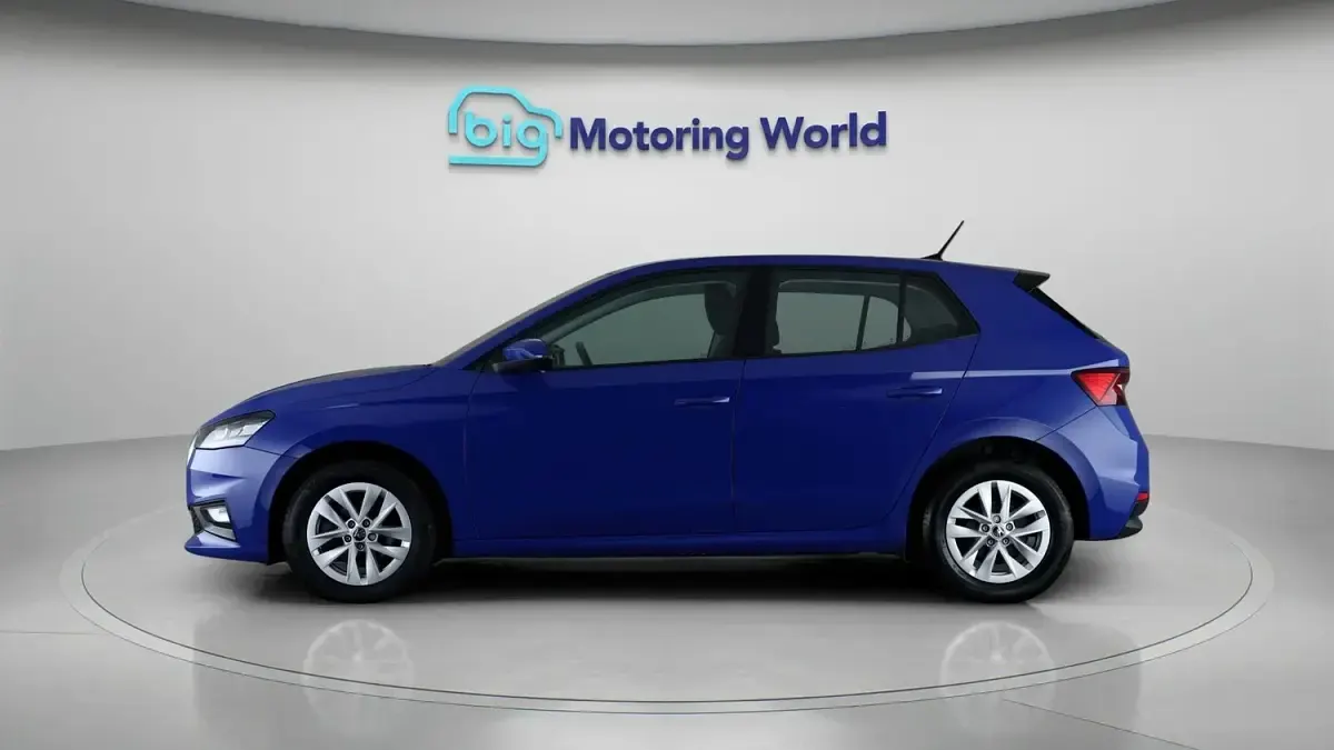 Used Skoda Fabia Comfort 110 HP (80 kW) 2023 Blue Hatchback