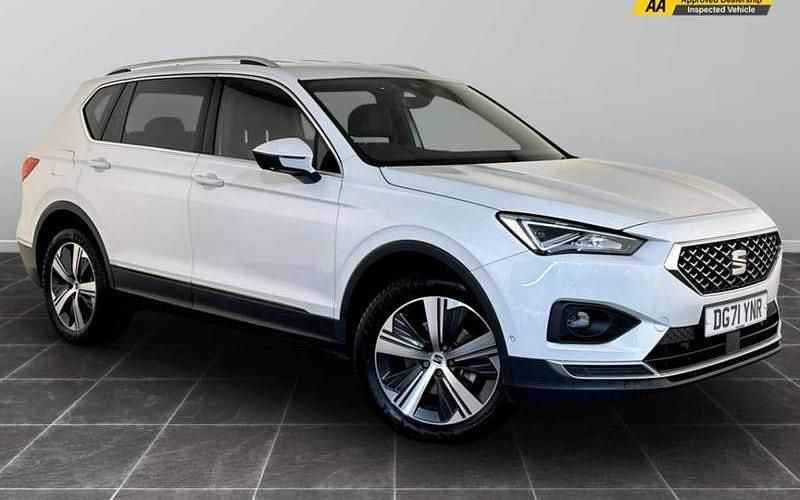 White Used 2021 Seat Tarraco XCELLENCE SUV | £14,295 (Fair price) - Image 1/2