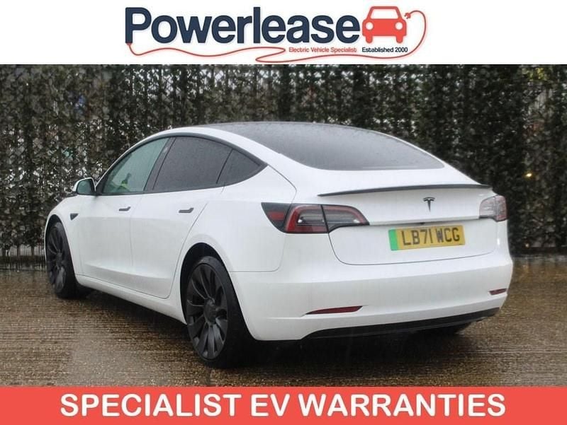 Used Tesla Model 3 Performance 82 kW (112 HP) 2021 White Sedan