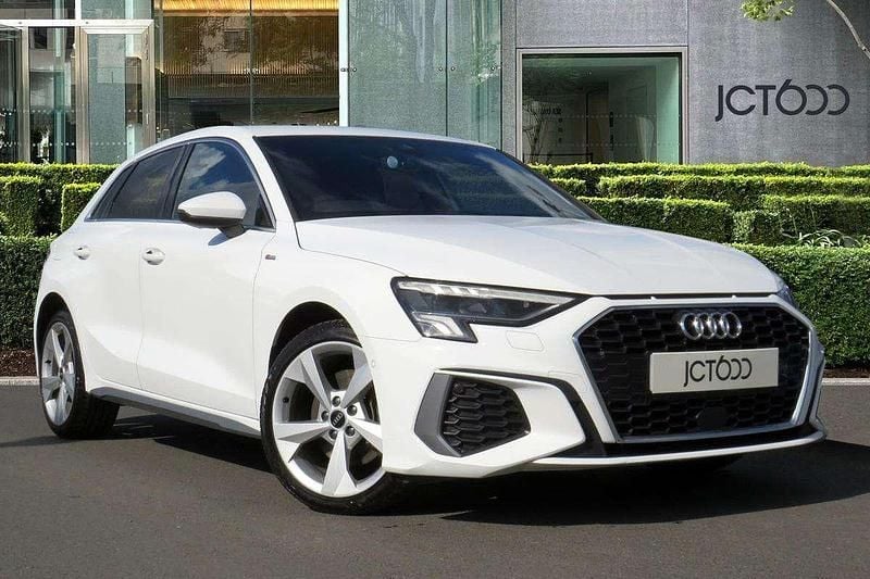 White Used 2021 Audi A3 e-tron S-Line Hatchback | £18,990 (Fair price) - Image 1/4