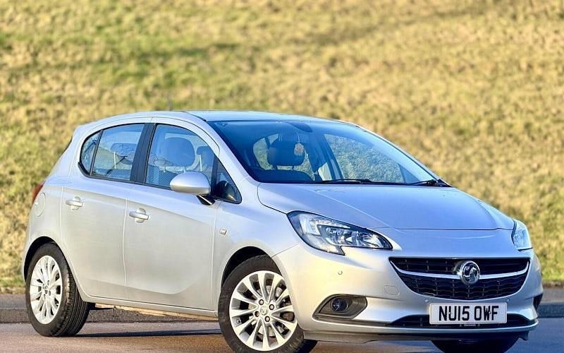 Used Vauxhall Corsa Excite 101 HP (74 kW) 2015 Silver Hatchback