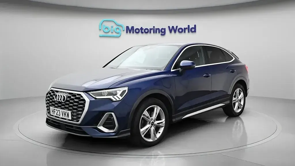 Used Audi Q3 Sportback S-Line 245 HP (180 kW) 2023 Blue SUV