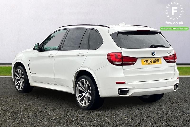 Used BMW X5 M Sport 231 HP (169 kW) 2018 White SUV