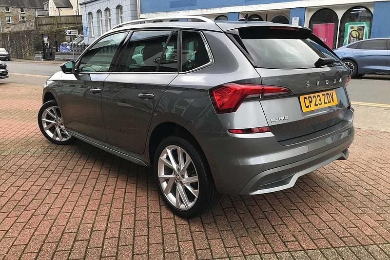 Used Skoda Kamiq SE L 150 HP (110 kW) 2023 Graphite grey metallic SUV