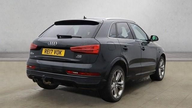 Used Audi Q3 S-line plus 184 HP (135 kW) 2017 Black SUV