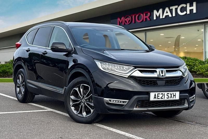 Black Used 2021 Honda CR-V SR SUV | £21,799 (Fair price) - Image 1/4