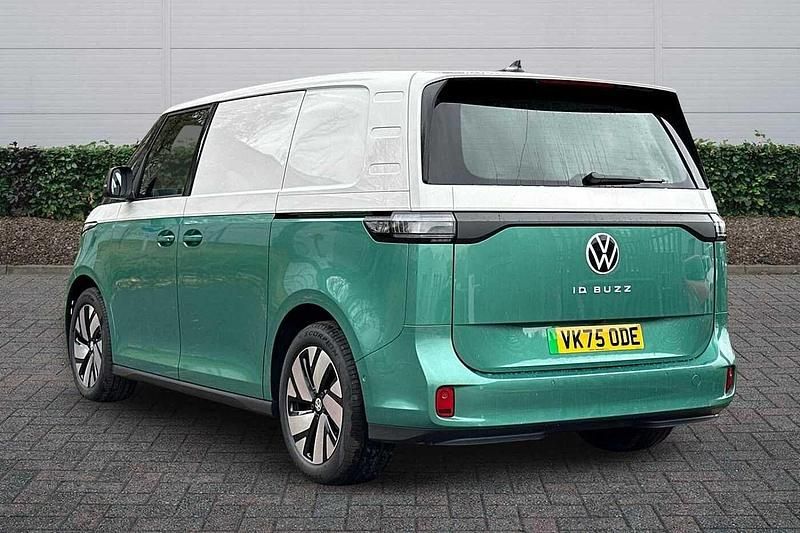 New VW ID. Buzz 250 kW (340 HP) 2025 Candy white / bay leaf green metallic MPV