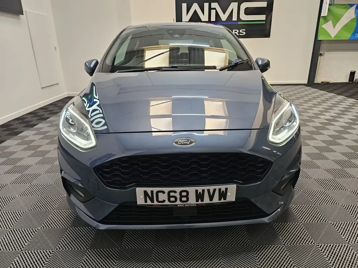 Używany Ford Fiesta ST-Line X 140 KM (102 kW) 2019 Niebieski Hatchback