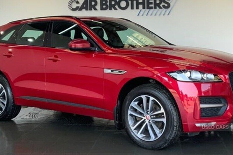 Red Used 2016 Jaguar F-Pace R-Sport SUV | £12,995 (Fair price) - Image 1/1