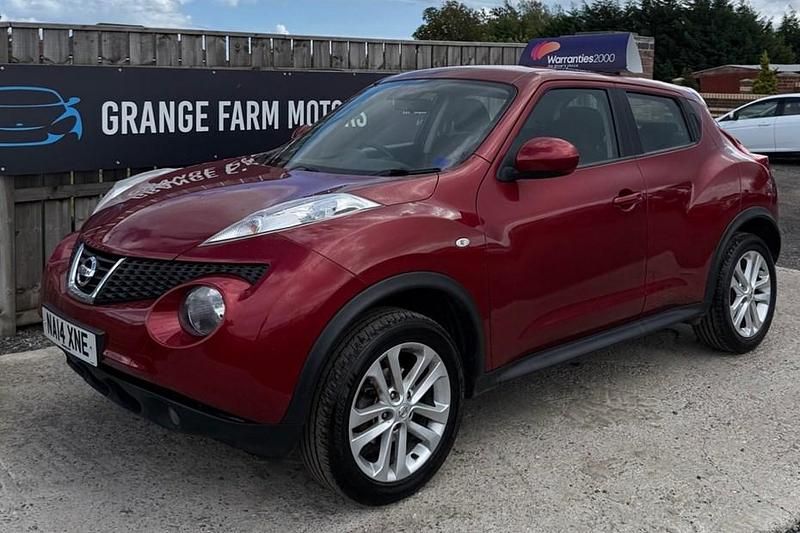 Red Used 2014 Nissan Juke Acenta SUV | £2,995 (A bit pricey) - Image 1/1