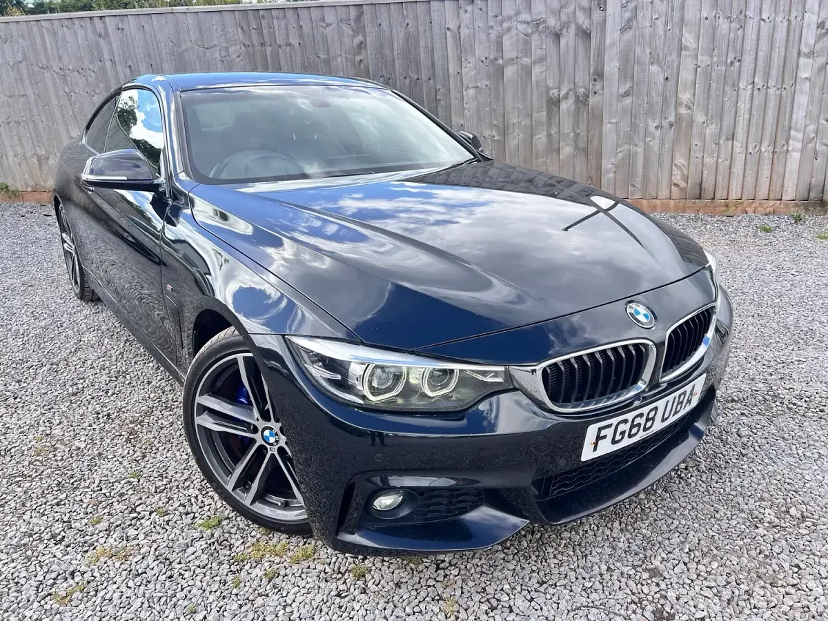 Used BMW 420 Coupé M Sport 190 HP (139 kW) 2018 Black Coupe