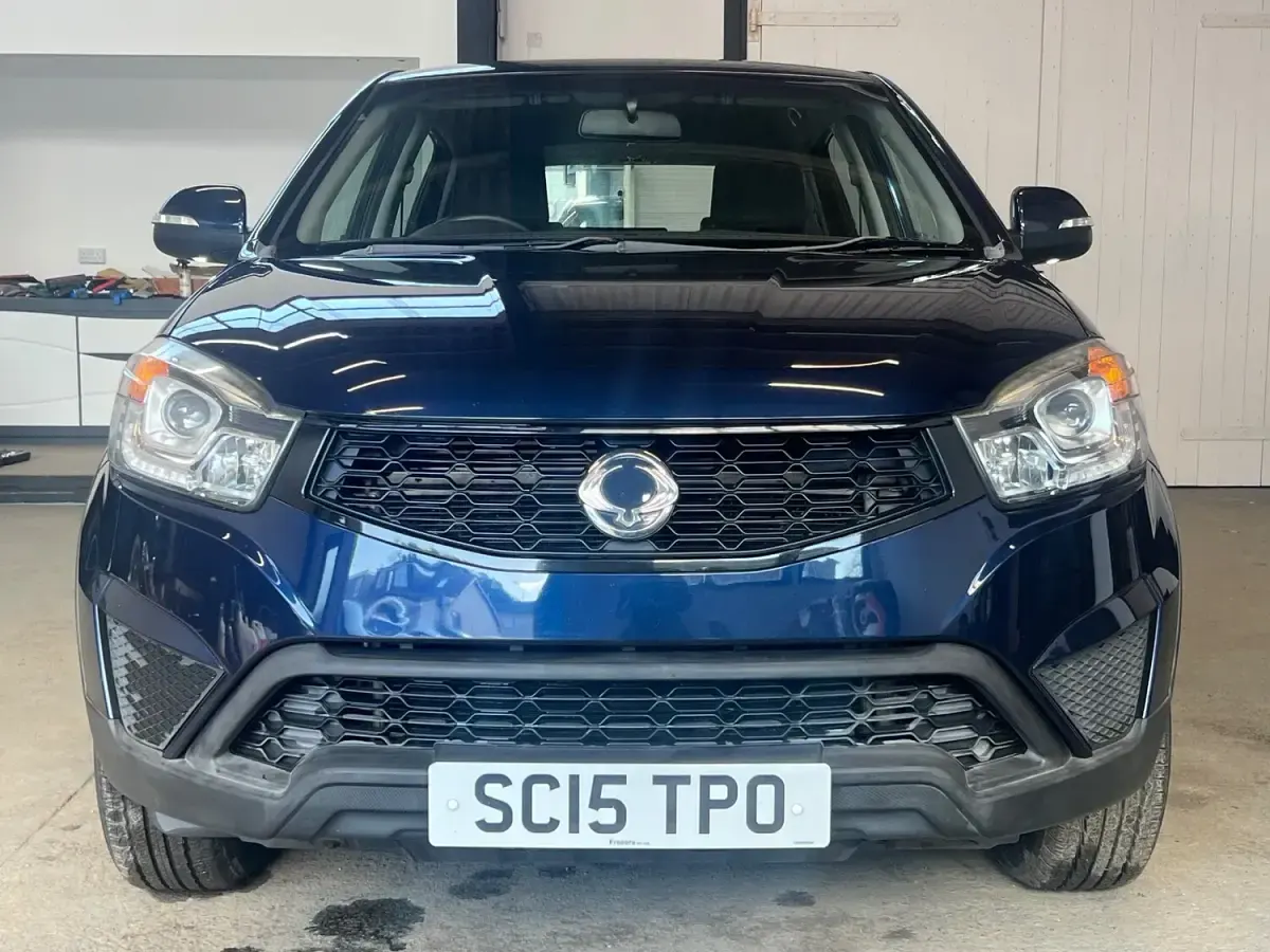 Used SsangYong Korando 149 HP (109 kW) 2015 Blue SUV