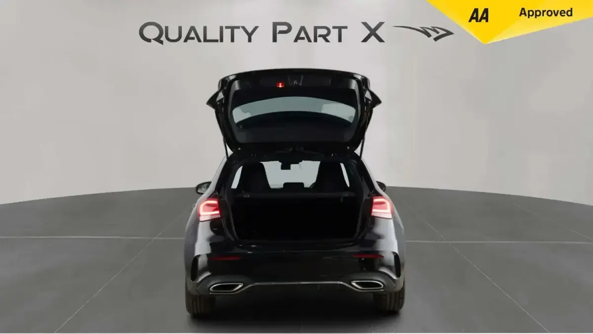 Used Mercedes A250 AMG line 2018 Black Hatchback