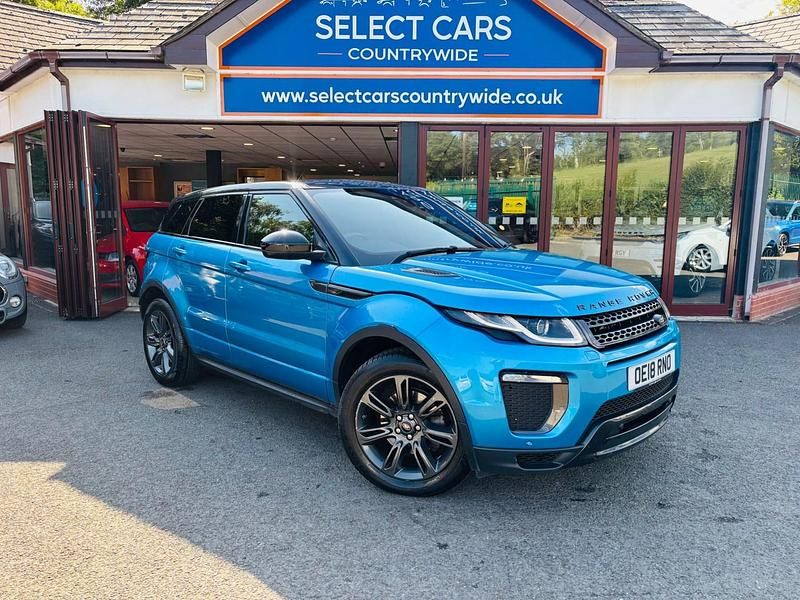 Blue Used 2018 Land Rover Range Rover evoque Landmark SUV | £11,995 (Fair price) - Image 1/4