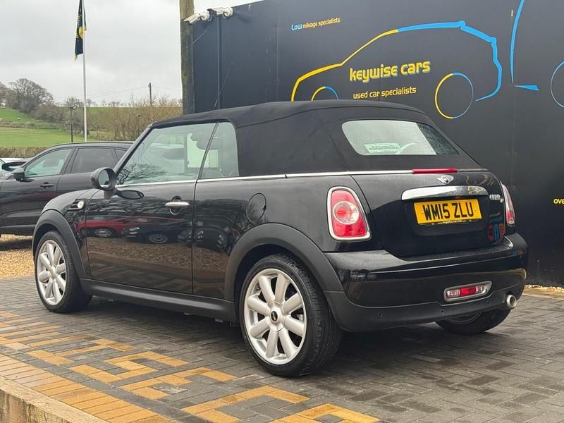 Used Mini Cooper D Cabriolet 111 HP (81 kW) 2015 Black Cabriolet