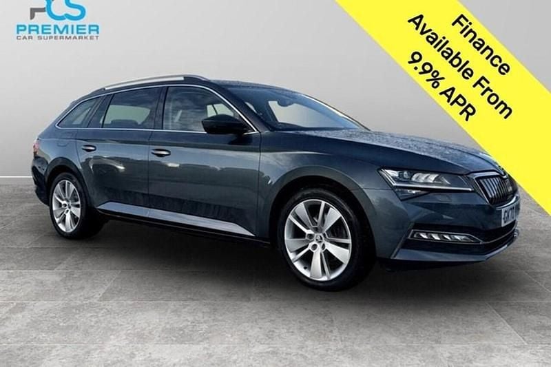 Used Skoda Superb SE L 218 HP (160 kW) 2020 Grey Estate