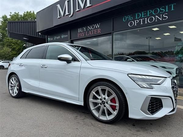 White Used 2021 Audi S3 Sportback Comfort Hatchback | £30,995 - Image 1/1