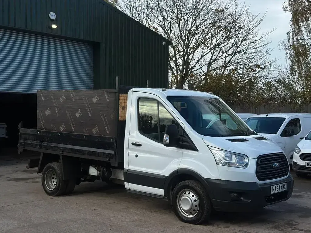 Used Ford Transit 125 HP (91 kW) 2014 White Cabriolet