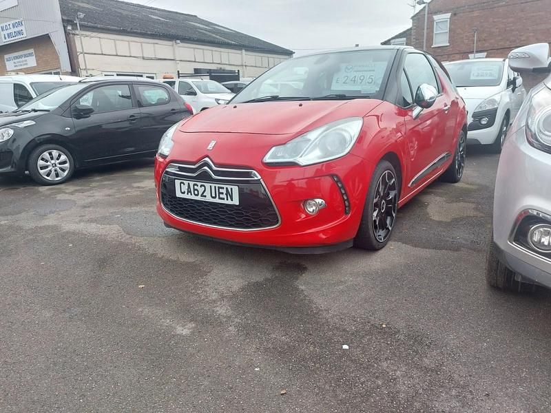 Red Used 2012 Citroën DS3 Hatchback | £2,495 (Fair price) - Image 1/4