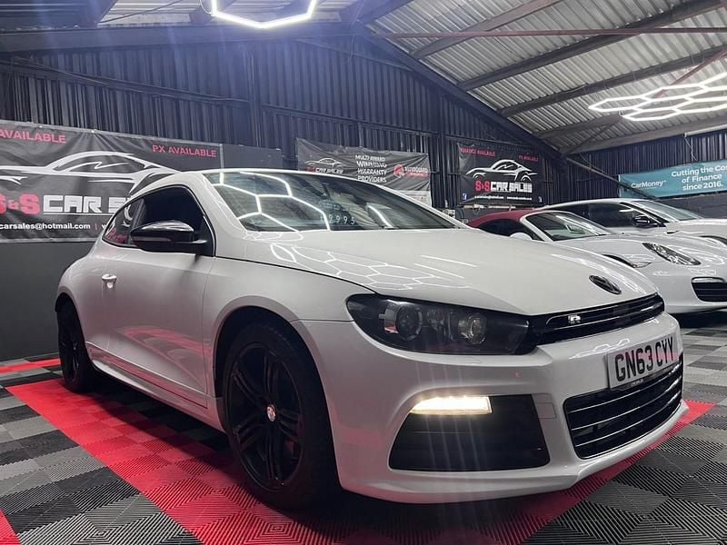 Used VW Scirocco R 261 HP (191 kW) 2013 White Coupe