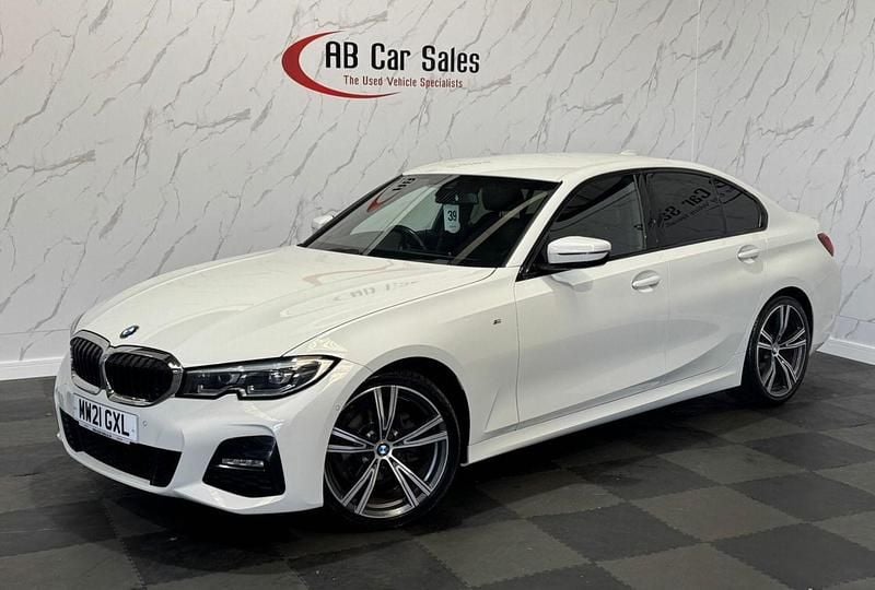 White Used 2021 BMW 318 M Sport Sedan | £20,299 (Fair price) - Image 1/3