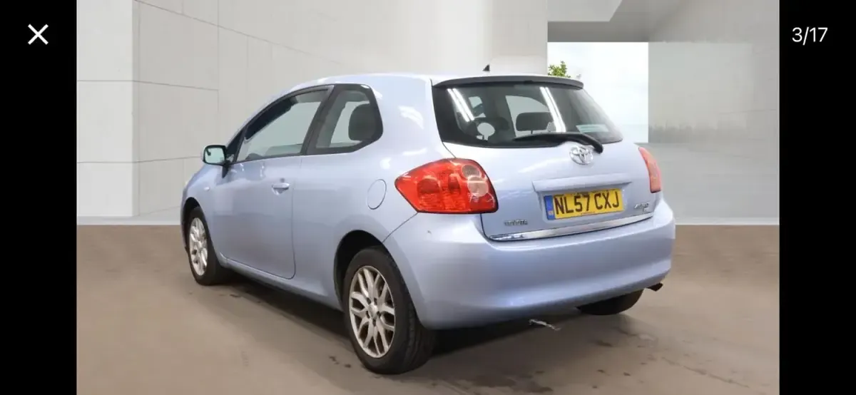 Usado Toyota Auris 2007 Azul Citadino
