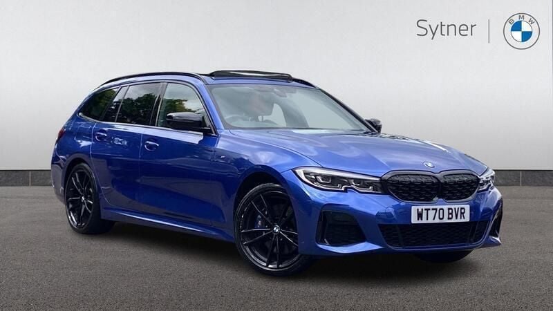 Blue Used 2020 BMW M340 M Sport Sedan | £40,500 (Expensive) - Image 1/4