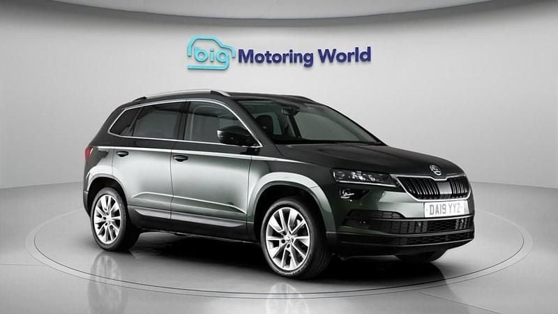 Used Skoda Karoq SE L 150 HP (110 kW) 2019 Green SUV