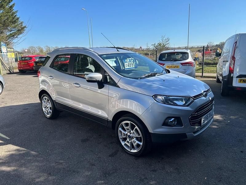 Used Ford Ecosport Titanium 125 HP (91 kW) 2016 Silver SUV