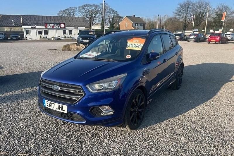 Used Ford Kuga ST-Line X 180 HP (132 kW) 2017 Blue SUV