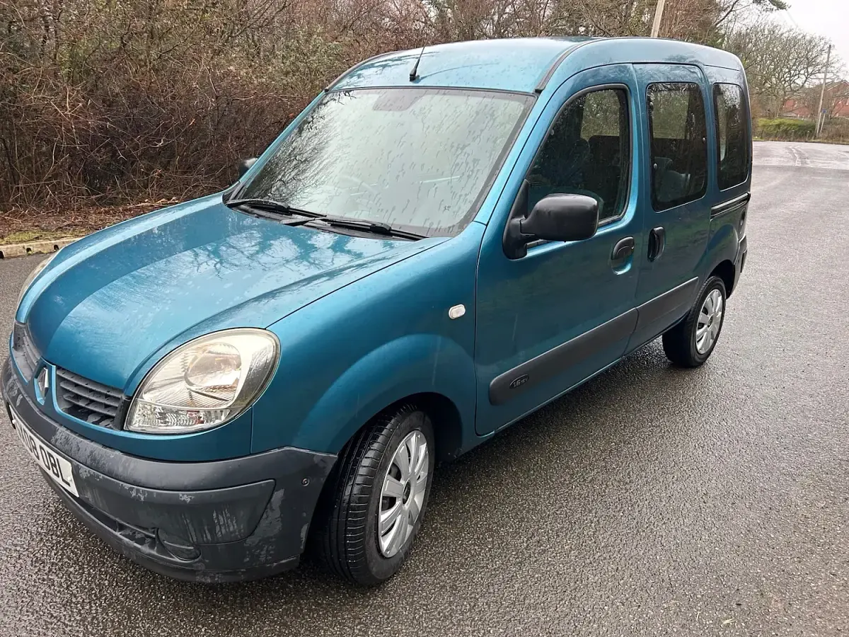 Used Renault Kangoo Authentique 106 HP (77 kW) 2008 Blue MPV