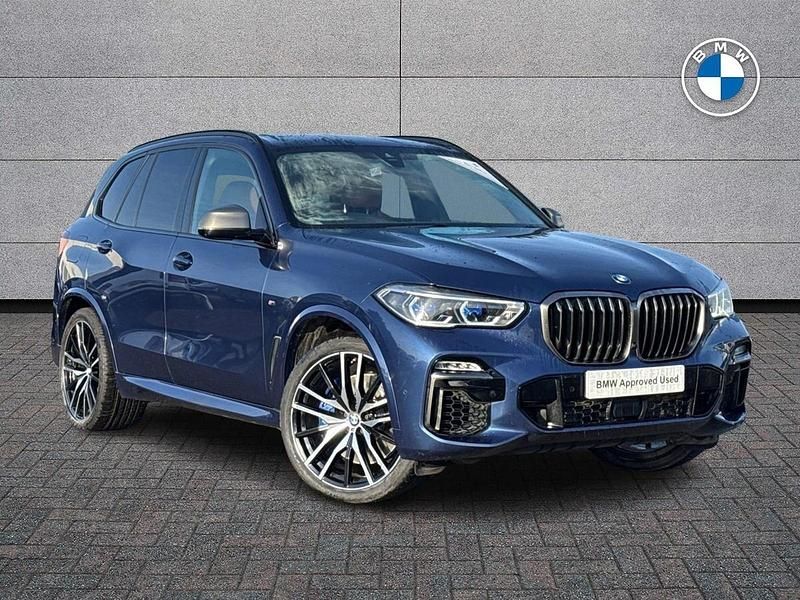 Used BMW X5 M Sport 395 HP (290 kW) 2019 Blue SUV