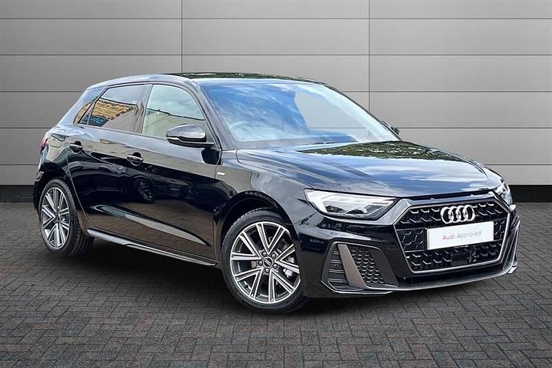 Mythos black New 2025 Audi A1 S-Line Hatchback | £26,895 (Fair price) - Image 1/4