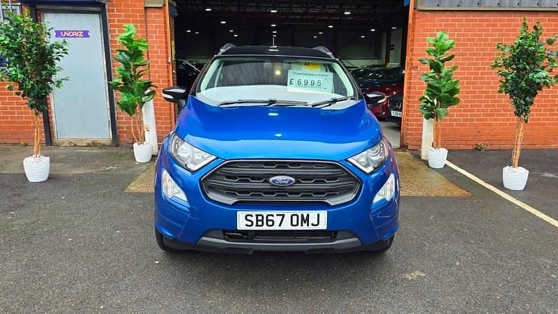 Used Ford Ecosport ST-Line 140 HP (102 kW) 2018 Blue SUV